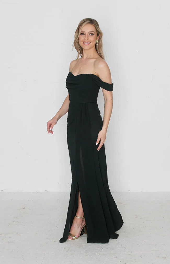 Austen Gown - Forest Green