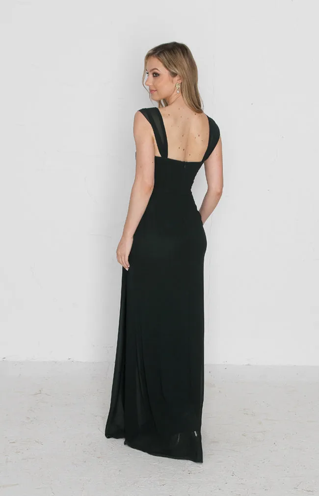 Austen Gown - Forest Green