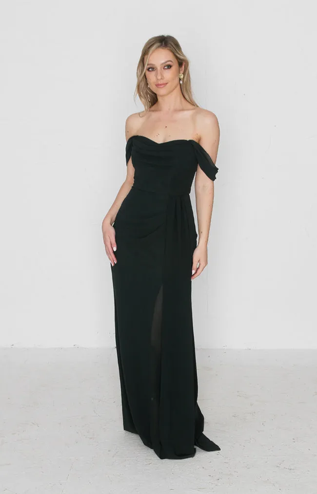 Austen Gown - Forest Green