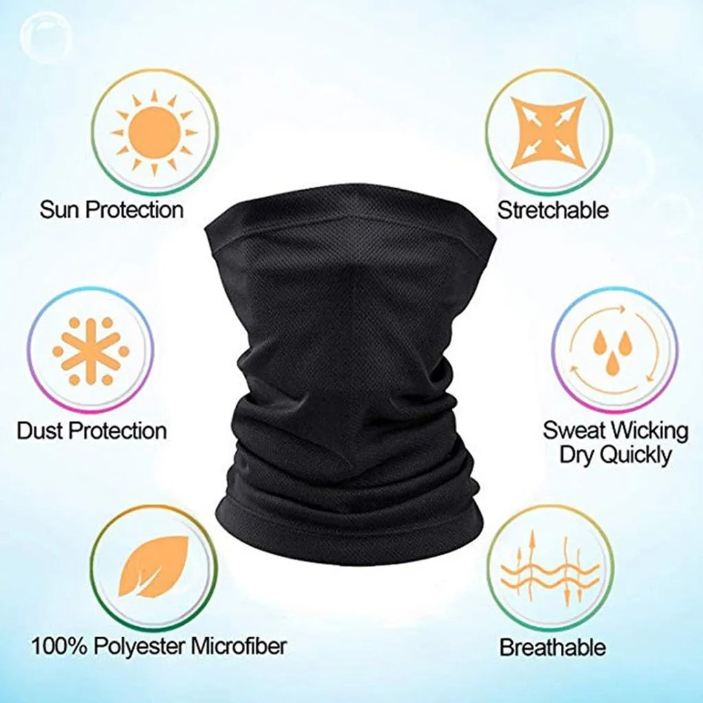 Camping Hiking Scarves Cycling Sports Bandana Outdoor Headscarves Riding Headwear Men Women Scarf Neck Tube Magic Scarf