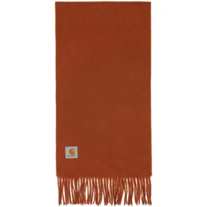 Carhartt Work In Progress Orange Wool Scarf