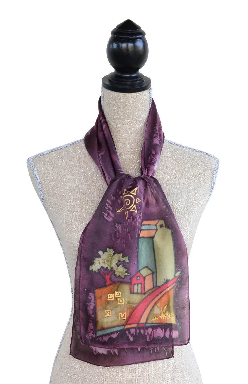 Grain Elevator Scarf | 8" x 54"