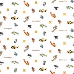 Harry Potter Arts and Crafts House Scarves Fabric