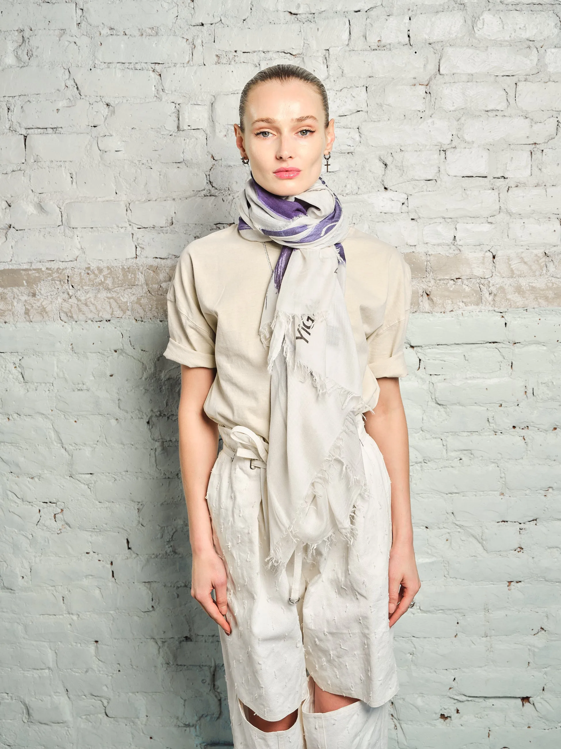 Israeli-American Cashmere Blend Scarf
