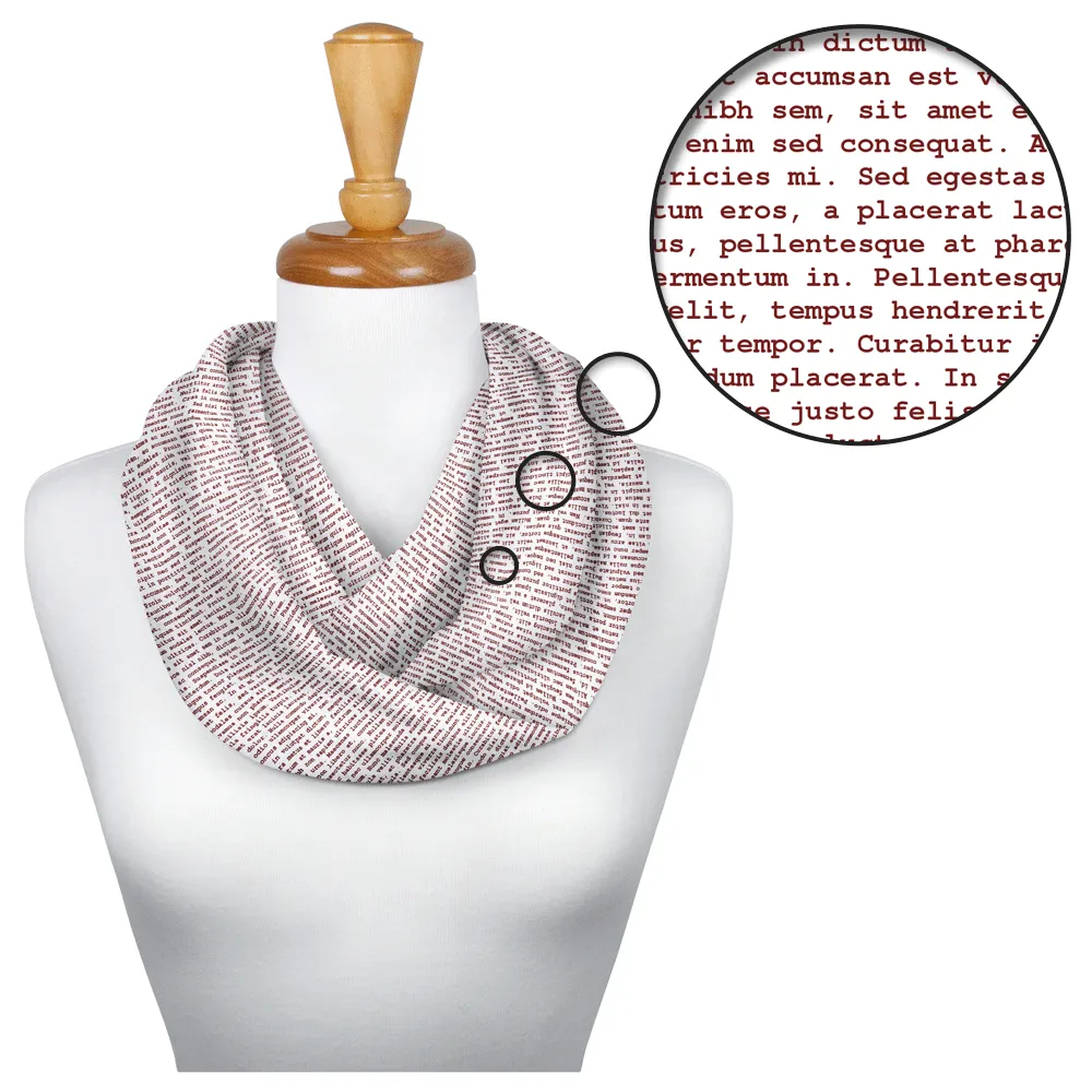 NaNoWriMo Custom Scarf