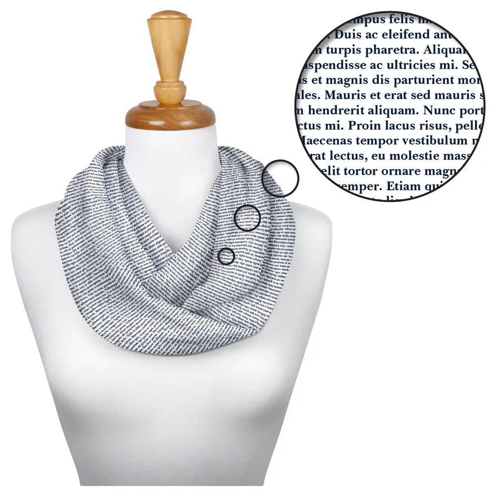 NaNoWriMo Custom Scarf