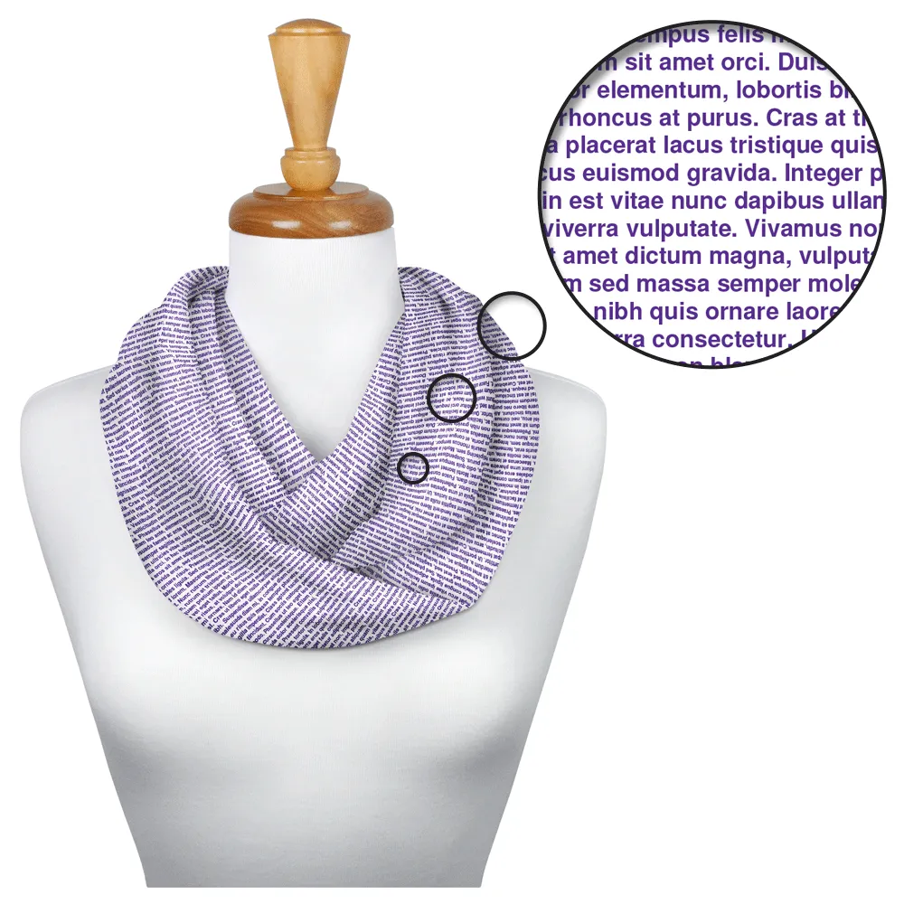 NaNoWriMo Custom Scarf