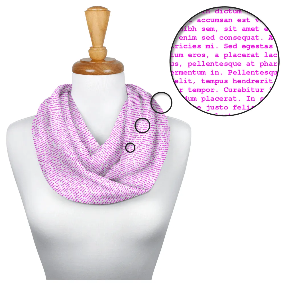 NaNoWriMo Custom Scarf