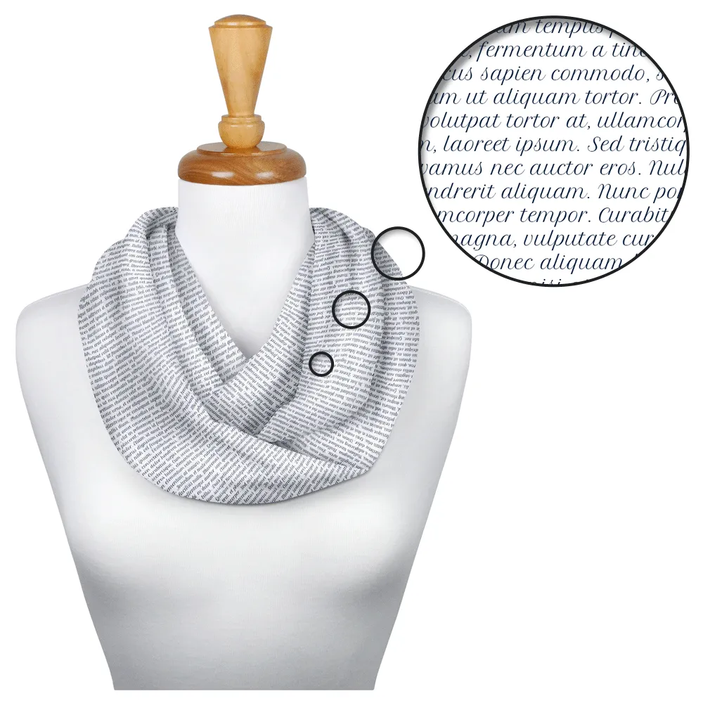 NaNoWriMo Custom Scarf