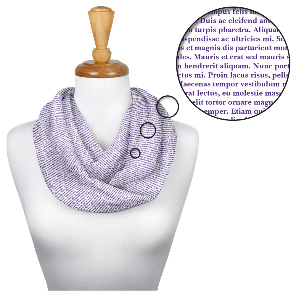 NaNoWriMo Custom Scarf