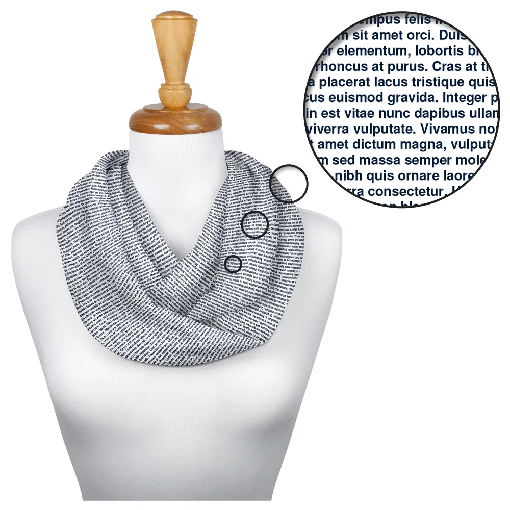 NaNoWriMo Custom Scarf
