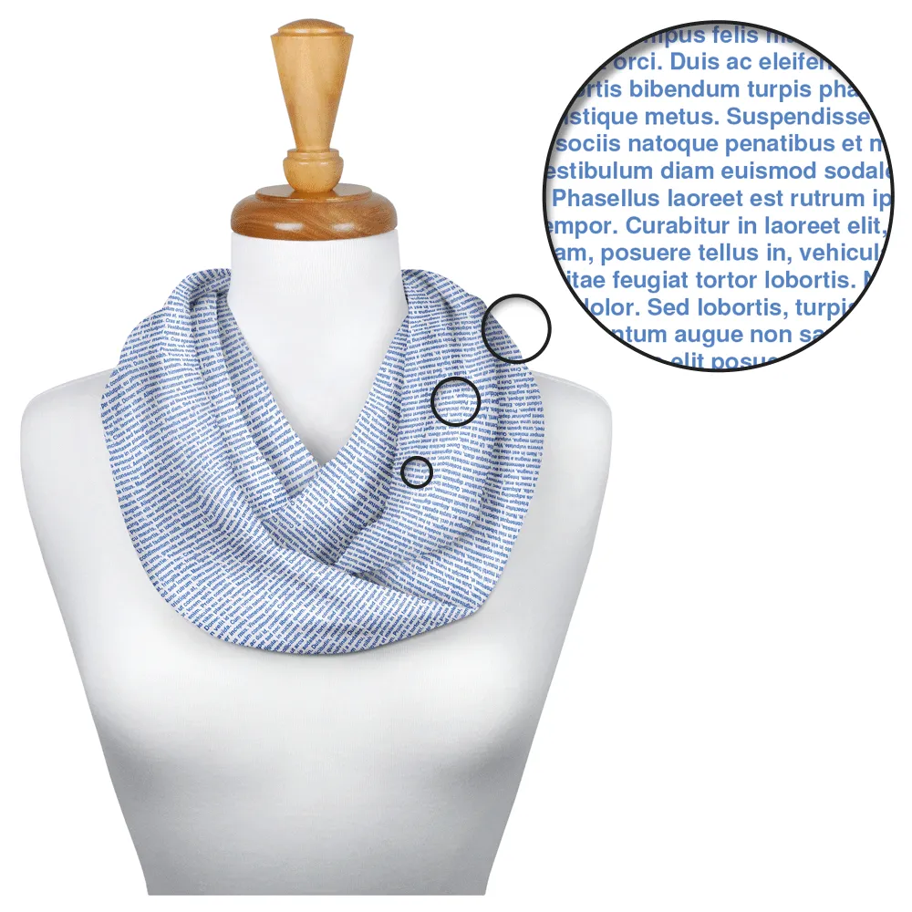 NaNoWriMo Custom Scarf