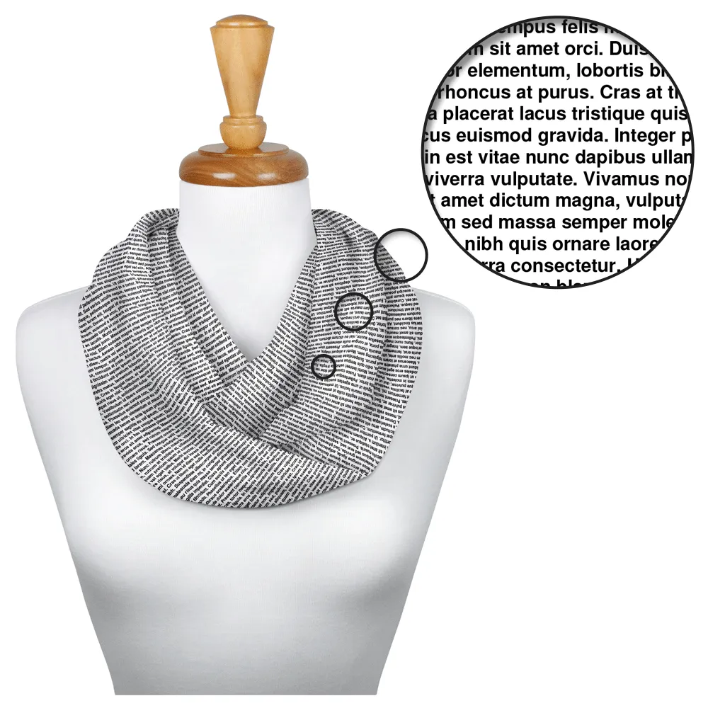 NaNoWriMo Custom Scarf