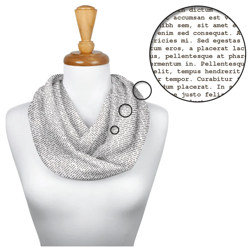 NaNoWriMo Custom Scarf