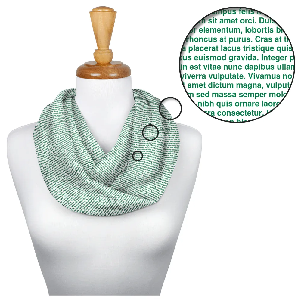 NaNoWriMo Custom Scarf