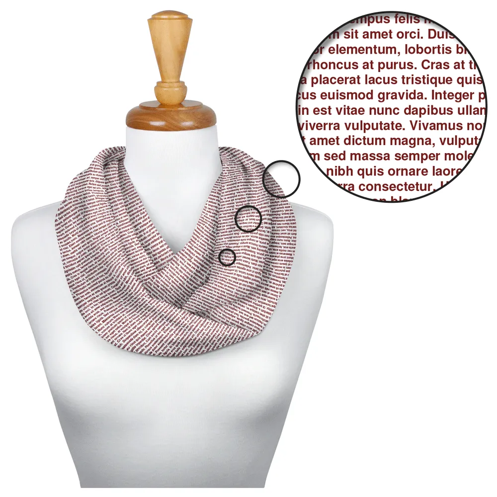 NaNoWriMo Custom Scarf