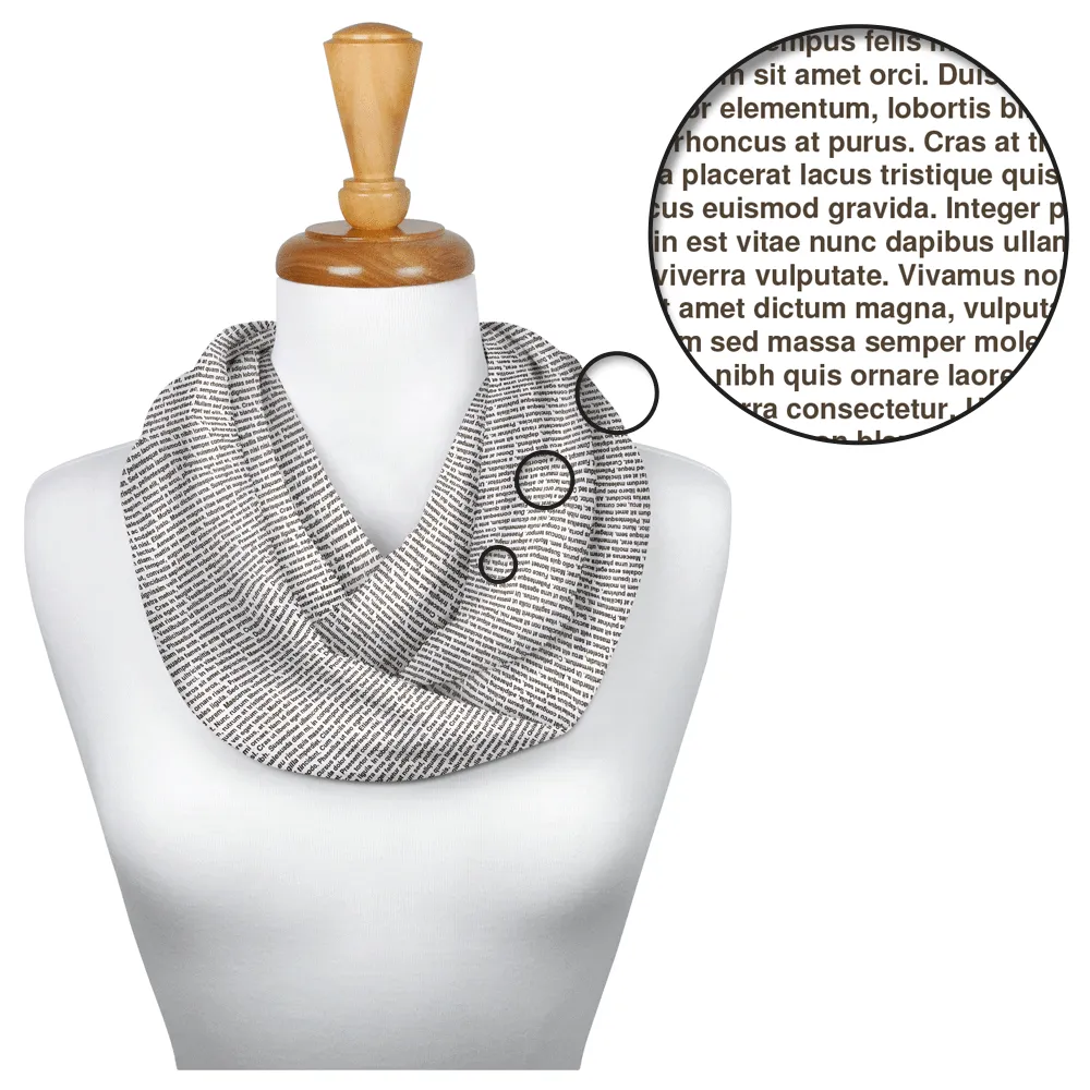 NaNoWriMo Custom Scarf