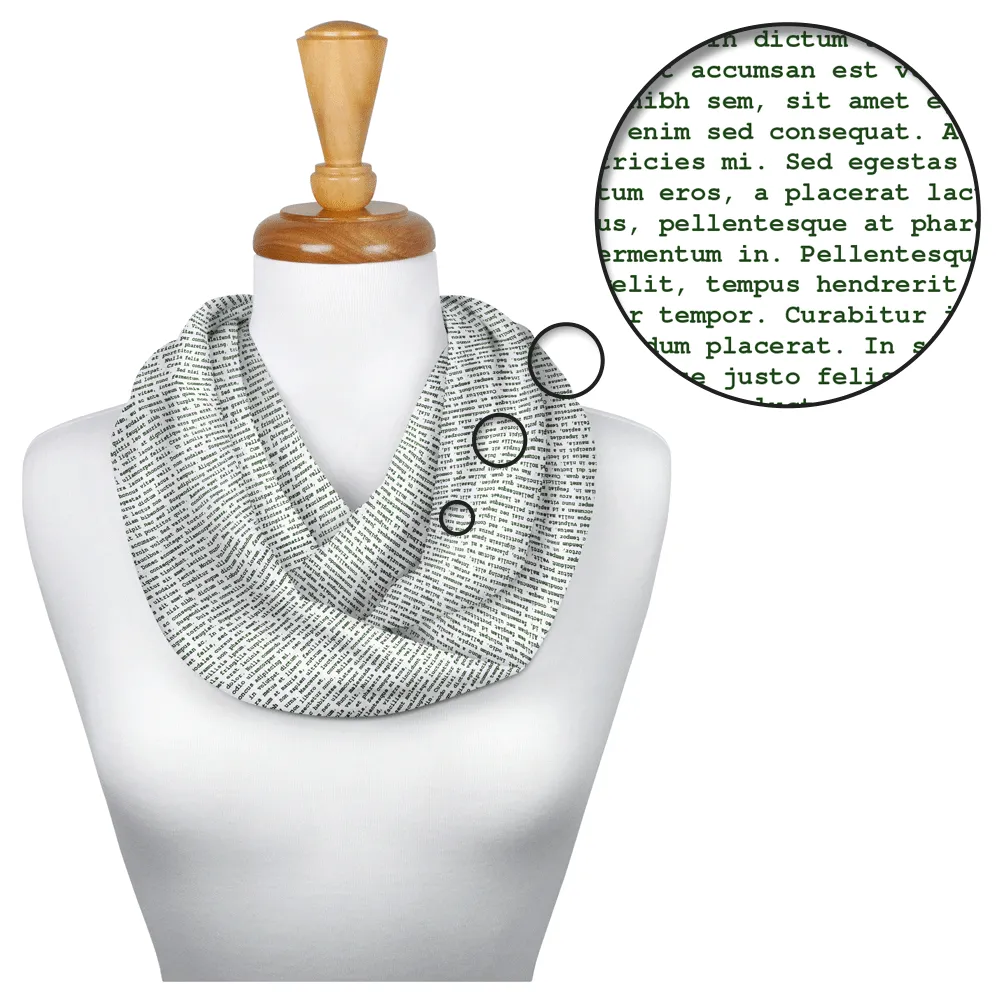 NaNoWriMo Custom Scarf