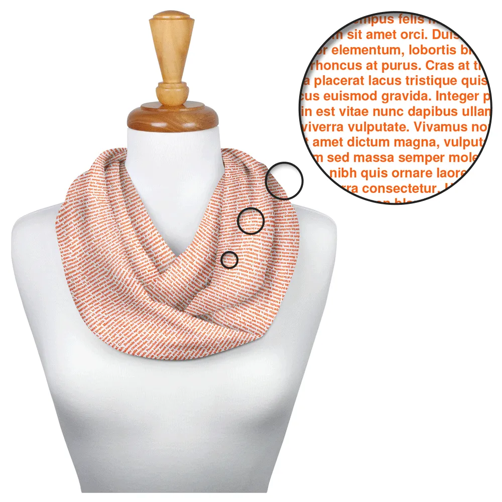 NaNoWriMo Custom Scarf