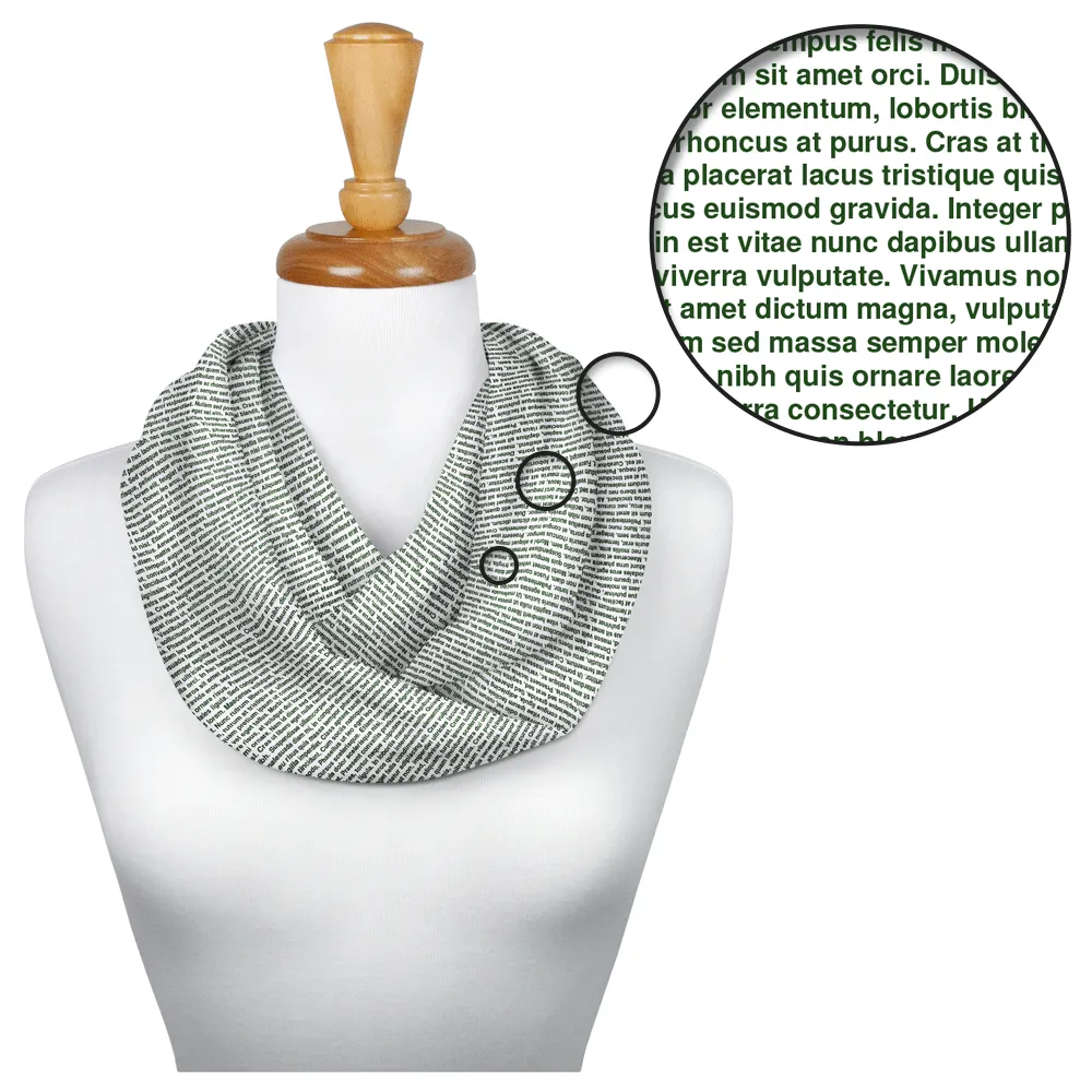 NaNoWriMo Custom Scarf