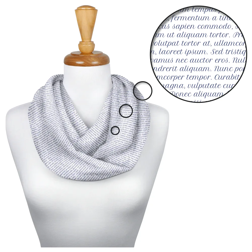 NaNoWriMo Custom Scarf
