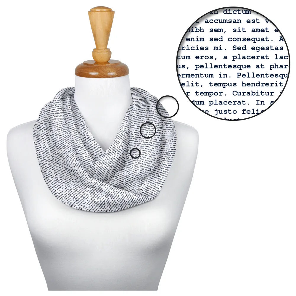 NaNoWriMo Custom Scarf