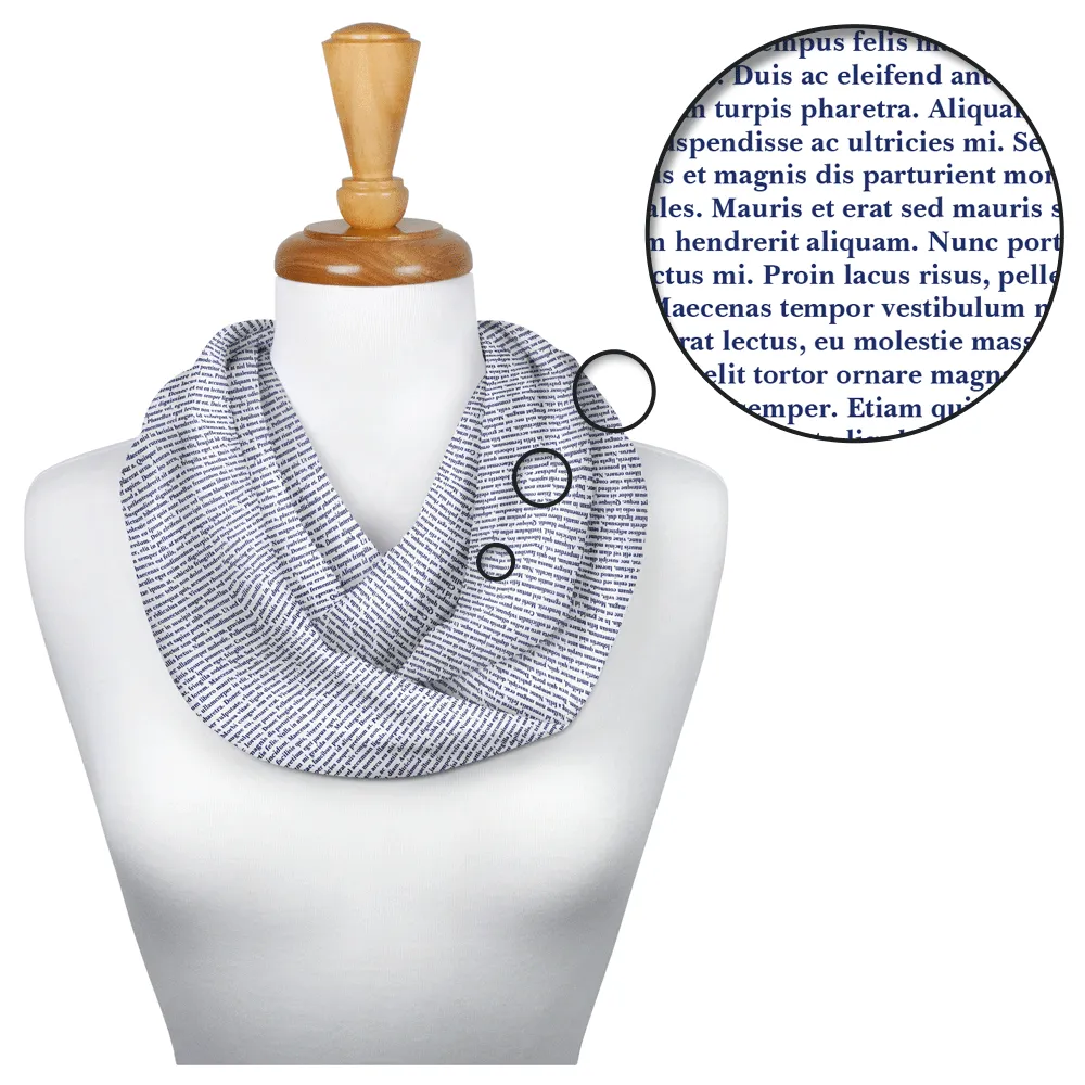 NaNoWriMo Custom Scarf