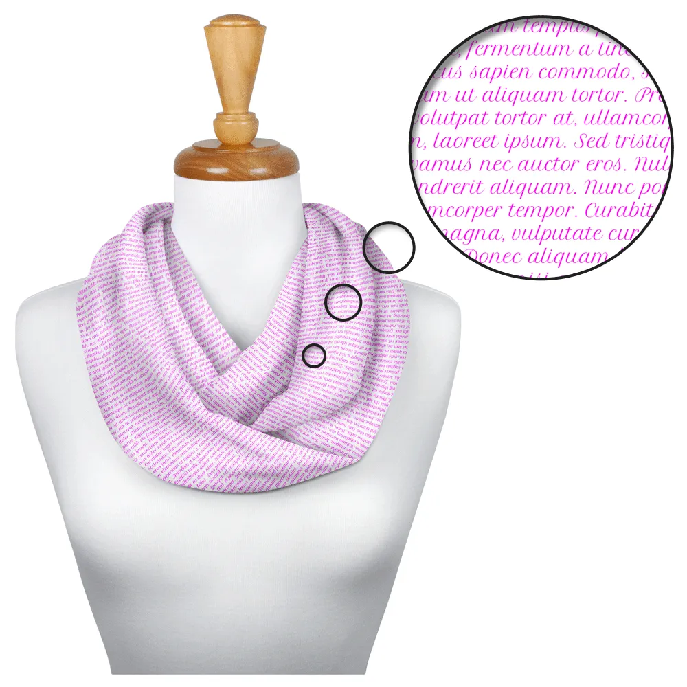 NaNoWriMo Custom Scarf