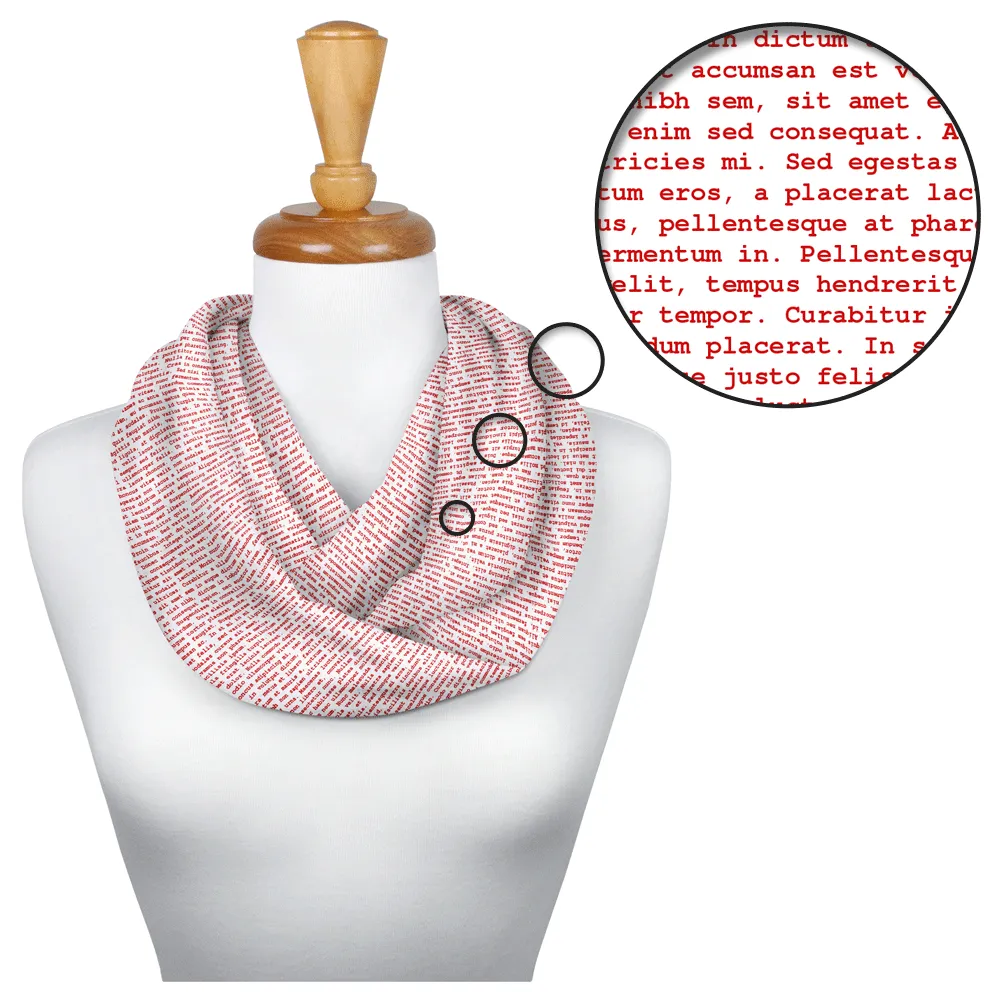 NaNoWriMo Custom Scarf
