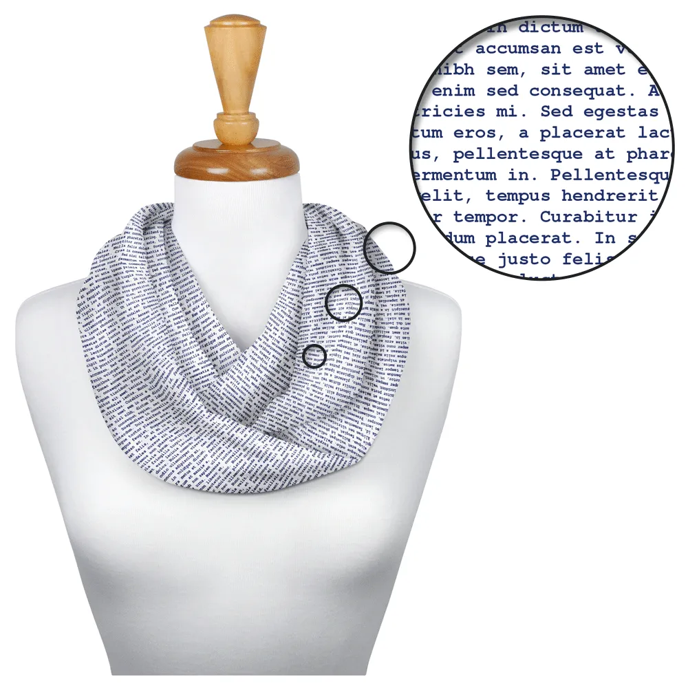 NaNoWriMo Custom Scarf