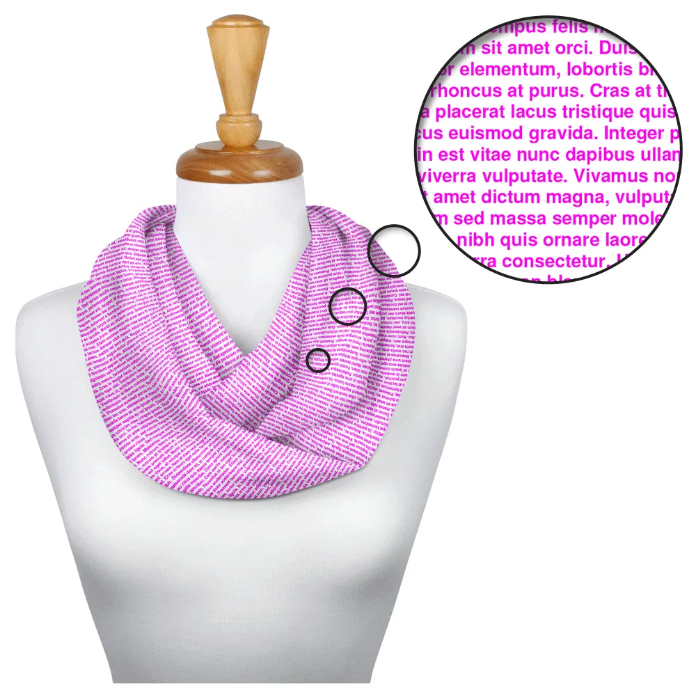 NaNoWriMo Custom Scarf