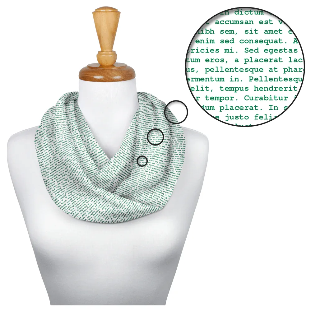 NaNoWriMo Custom Scarf