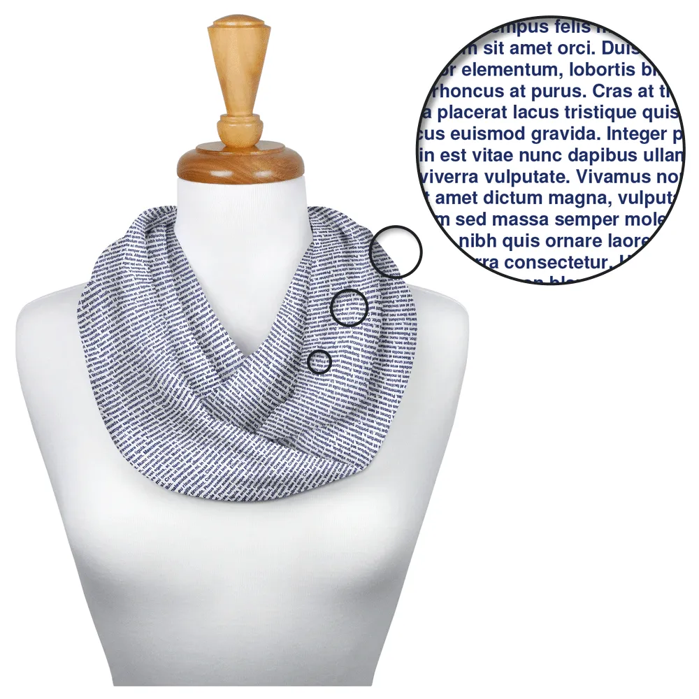 NaNoWriMo Custom Scarf