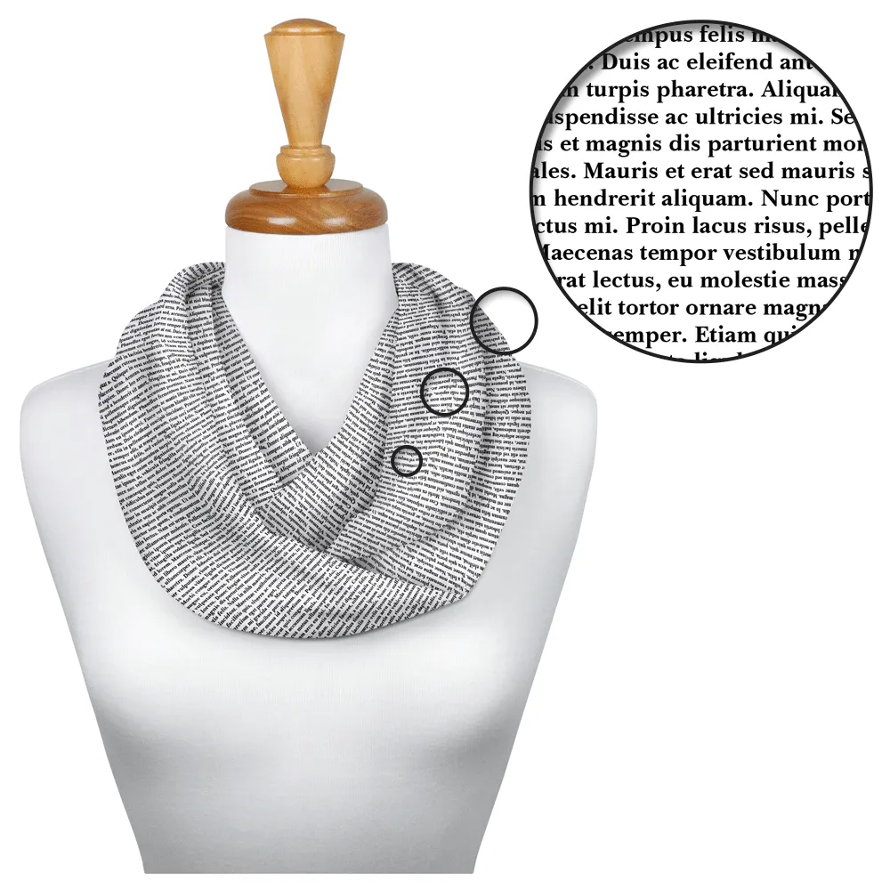 NaNoWriMo Custom Scarf