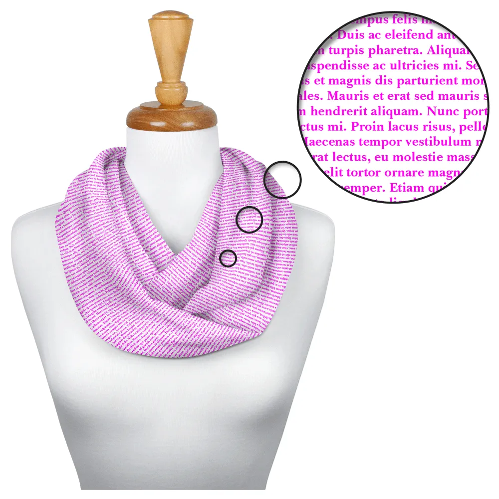 NaNoWriMo Custom Scarf