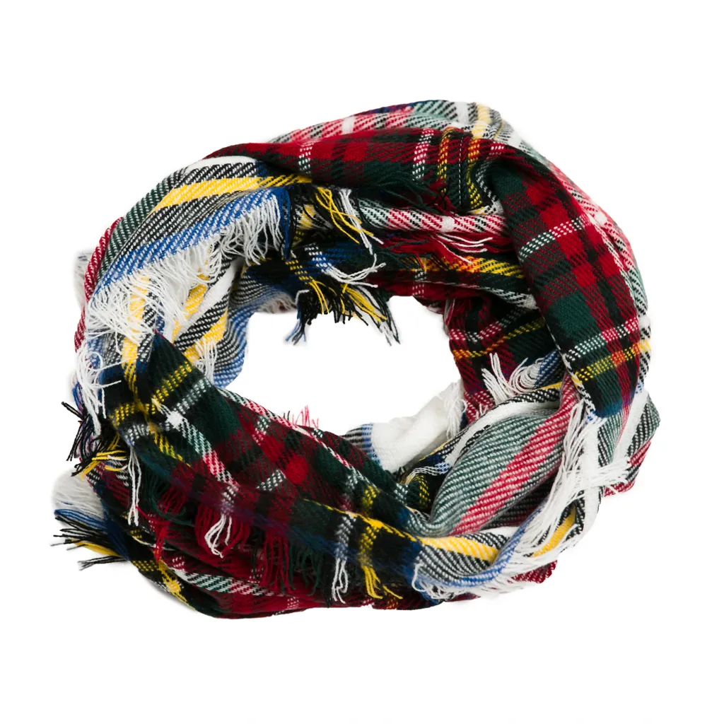 Plaid Infinity Scarves