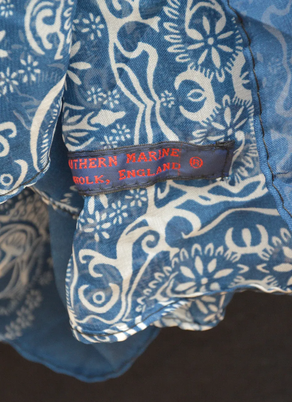Southern Marine's Navy Lightweight Summer Scarf - The Georgie    ON SALE